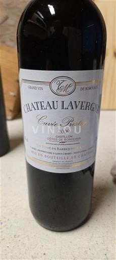Бордо Кастійон-Кот-де-Бордо Château Lavergne Prestige 2009