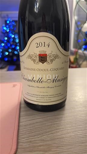 Bourgondië Chambolle-Musigny Domaine Odoul-Coquard 2014