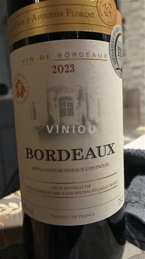 Бордо Cave d'Augustin Florent 2023
