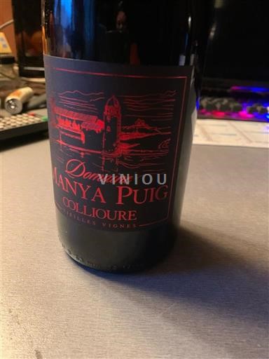 Roussillon Collioure Domaine Manya Puig Vieilles Vignes 2024