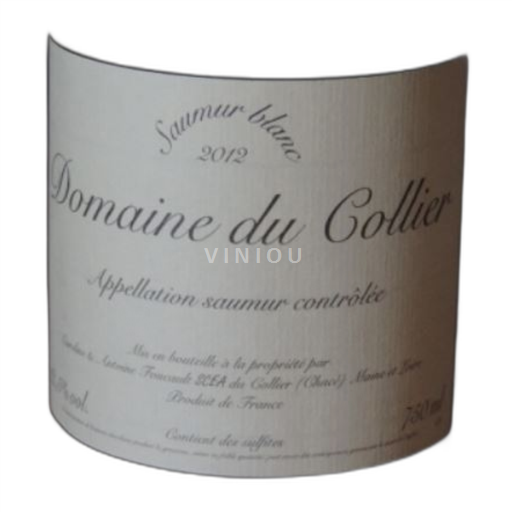 Loirevallei Saumur Domaine du Collier 2012
