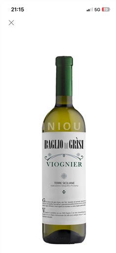 Sicile Terre Siciliane Baglio di Grisi Viognier 2024