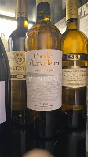 Алентижу Алентейжу Conde d'Ervideira Vinho da Água 2021