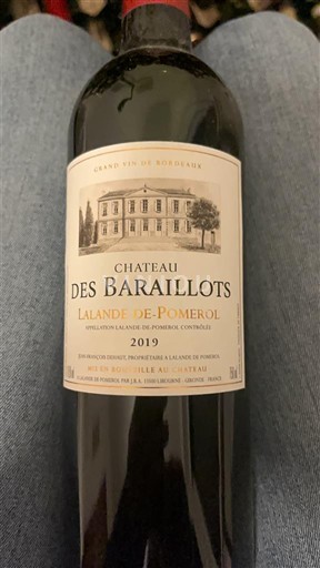 Bordeaux Lalande-de-Pomerol Château S Baraillots 2019