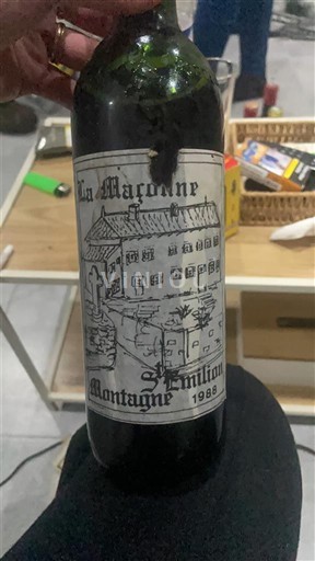 Bordeaux Montagne-saint-émilion La Maconne 1988