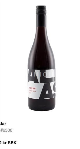 Kalifornialaiset AVA:t Määrittelemätön Alias 2021