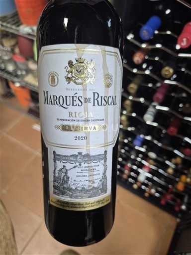 Viner Rouge sec Reserva Marqués de Riscal 1982 Spanien La Rioja rioja DO