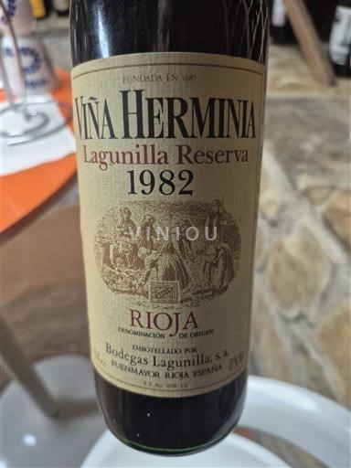 La Rioja Rioja Viña Herminia Lagunilla Reserva 1982