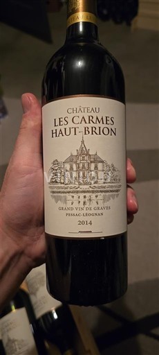 Bordéus Pessac-Léognan Château Les Carmes Haut-Brion 2014
