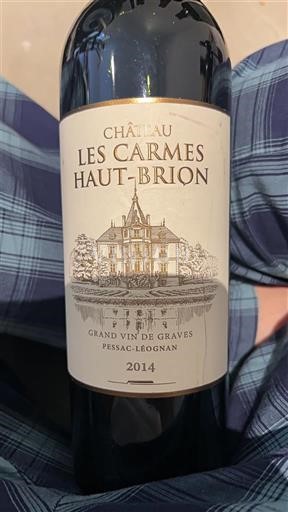 Bordeaux Pessac-Léognan Château Les Carmes Haut-Brion 2014