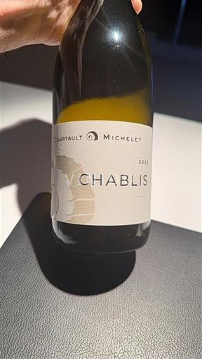 Burgundsko Chablis Chourtault Michelet 2023