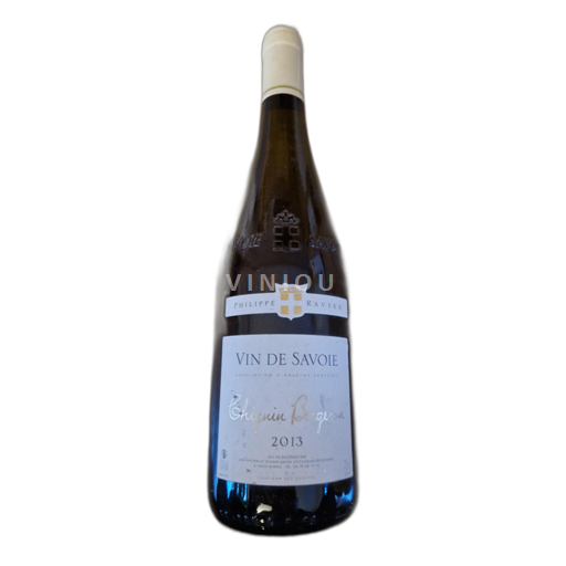 Savoie ja Bugey Savojinviini Philippe RAVIER Chignin Bergeron 2013