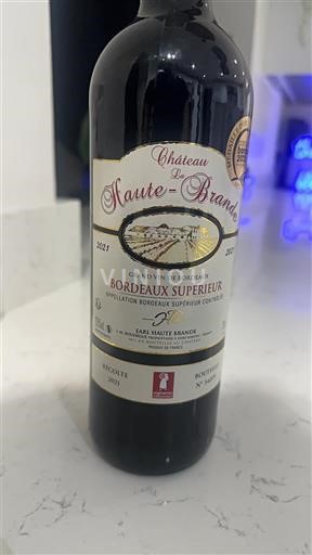 Bordeaux Bordeaux Supérieur Château Naute-Brande 2021