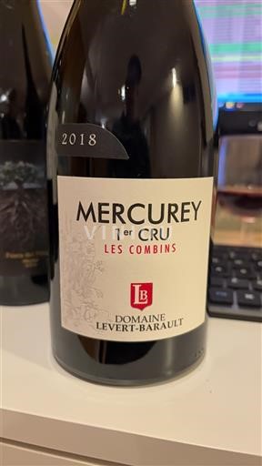 Burgundsko Mercurey Premier Cru Domaine Levert-Baraulot Les Combins 2018
