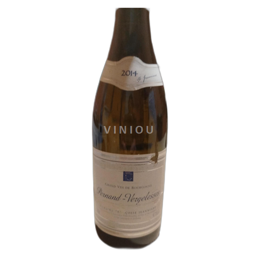Bourgogne Pernand-vergelesses Domaine Jeanniard 2014 Non Millésimé