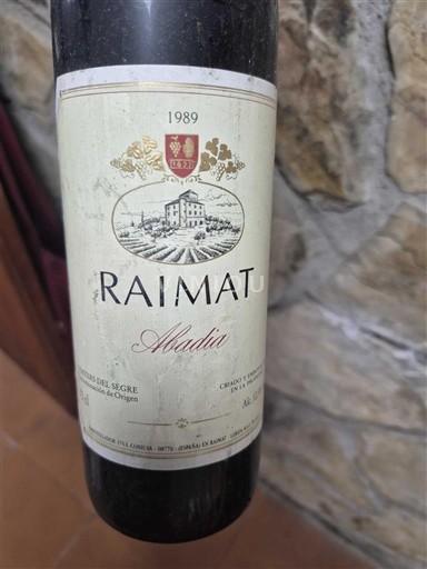 Каталонія Костерс-дел-Сегре Raimat Abadia 1989