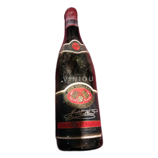 Burgundija Chambolle-Musigny Léon Violland 1982