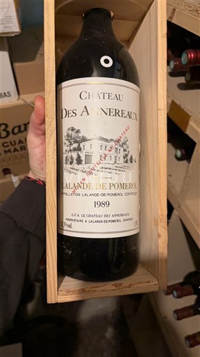 Бордо Лаланд-де-Помроль Château S Annereaux 1989
