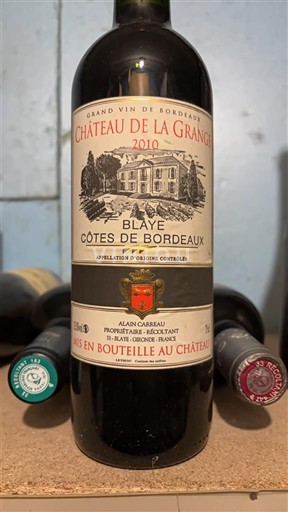Бордо Блай-Кот-де-Бордо Château La Grange 2010