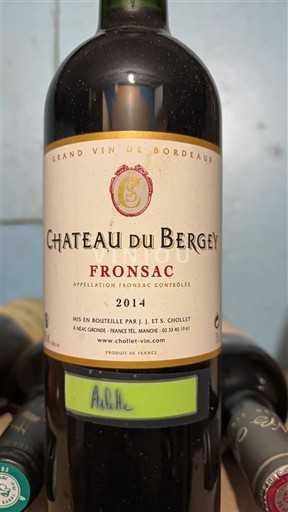 Бордо Фронсак Bergey 2014