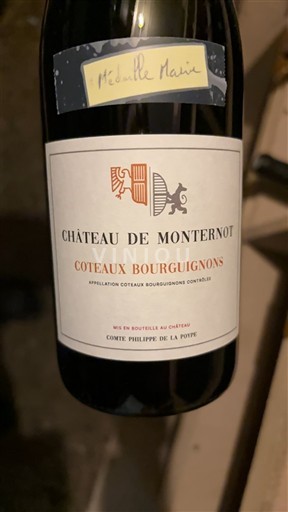 Burgundija Burgundska gricevja Château Monternot 2020