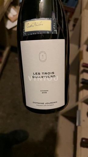 Thung lũng sông Loire Chinon Domaine Jourdan Les Trois Quartiers 2019