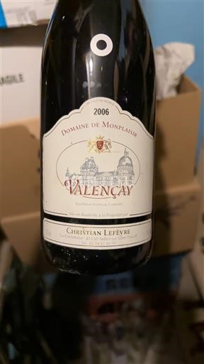 Луарська долина Валансе Domaine Monplaisir 2006