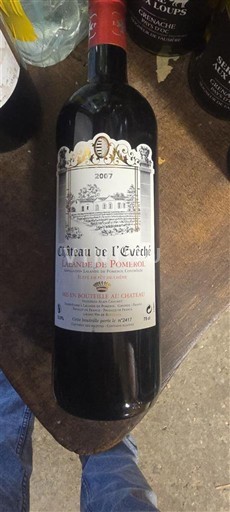 Бордо Лаланд-де-Помроль Château L'Évêché 2007