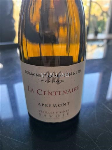Савойя та Бюже Апремон Domaine Jean Masson & Fils La Centenaire Без вінтажу