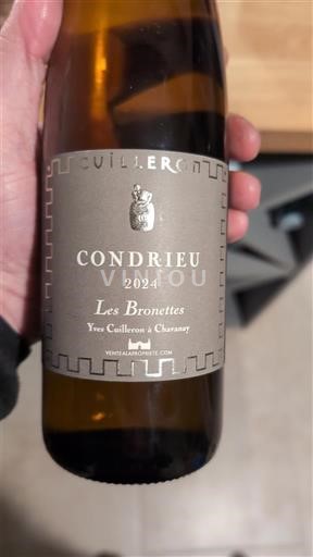 Rhône Valley Condrieu Yves Cuilleron Les Bronnettes 2024