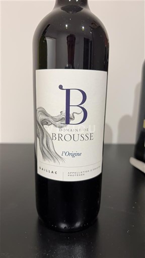 Sud-Ovest Gaillac Domaine Brousse l’Origine Senza annata