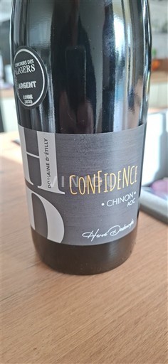 Loiren laakso Chinon Domaine Détillé Confidence Ei vuosikertaa