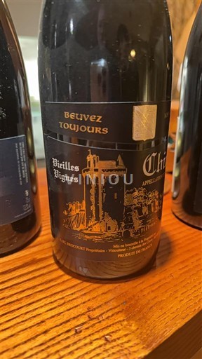 Loiren laakso Chinon Chinon Vieilles Vignes Ei vuosikertaa