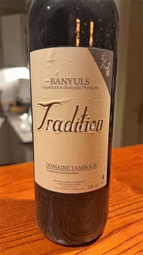 Руссільон Баньюльс Domaine Tambour Tradition Без вінтажу