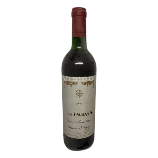 Bordéus Saint-Émilion Baron Philippe Le Parvis 1989