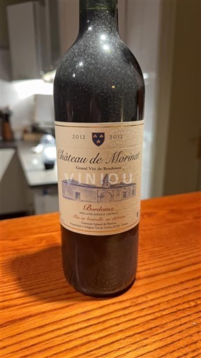 Bordeaux Château Morinot 2012