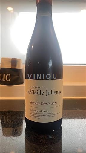 Rhône-dalen Côtes-du-Rhône Domaine La Vieille Julienne lieu-dit Clavin 2020