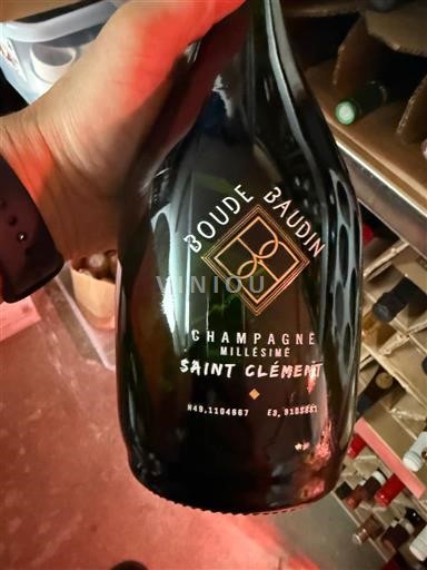 Champagne Boude Baudin Saint Clément 2016