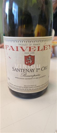 Бургундія Сантене Premier Cru Faiveley Beaurepaire 2000