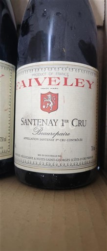 Burgundsko Santenay Premier Cru Faiveley Beaurepaire 2000