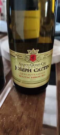 Alsace Grand Cru Joseph Cattin Gewurztraminer Hatschbourg 2021