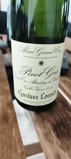 Viner Blanc sec Vieilles Vignes Gustave Lorentz 2016 Frankrike Alsace Ospecificerad AOC Grand Cru