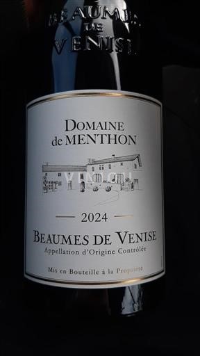 Rhône-dalen Beaumes de Venise Domaine Menthon 2024