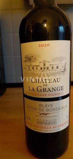 Бордо Блай-Кот-де-Бордо Château Lagrange Vieilles Vignes 2020