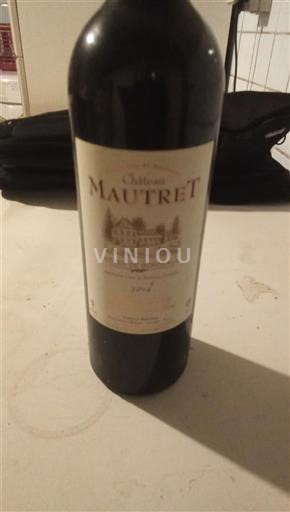 Bordeaux Bordeaux Supérieur Château Mautret 2014
