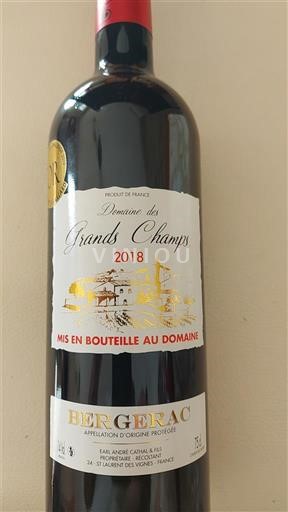 Sud-Ovest Bergerac Domaine S Grands Champs 2018