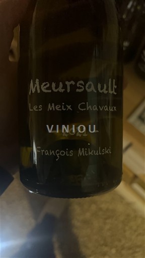 Bourgogne Meursault François Mikulski Les Meix Chavaux 2021