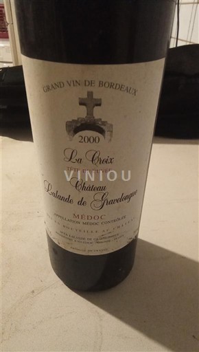 Bordeaux Médoc Château Lavillotte de Paradougne La Croix Tête de 2000