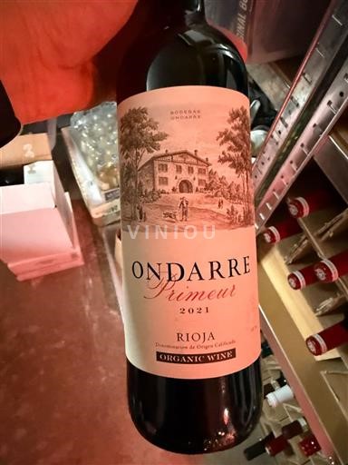 Rioja Bodegas Ondarre Primeur 2021