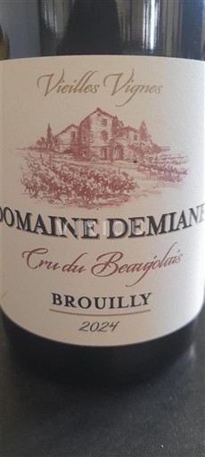 Божоле Бруїйї Domaine Miane Vieilles Vignes 2024